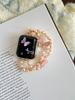 Correa de Cadena de Cuentas de Mariposa de Piedra Triturada Adecuada para Apple iWatch 11 Generación 10/987