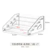Vitrina transparente para modelos de coche, caja de almacenamiento de figuras, expositor a prueba de polvo para compartimentos de coches pequeños, caja organizadora de escritorio Super Wings