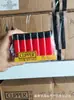 Mini Isqueiro Clipper Criativo com Letras Coloridas, à Prova de Vento, Recarregável, Isqueiro de Engrenagem Gradiente