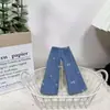 Jeans Lindos Retro Sueltos de Pierna Larga de Gato Kt Accesorios de Ropa de Muñeca Personalizados con Lazo Ropa de Bebé de Pierna Ancha Venta al por Mayor