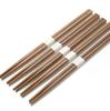 Palitos Descartáveis Palitos para Comida Japonesa Palitos de Sushi Design Faixa de Papel Bambu Carbonizado Material Ecológico