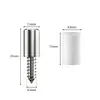 Accesorios de Soporte de Tablero de Tornillo Autoperforante Integrado de Gama Alta, Clavos Ocultos para Estantes, Soportes de Estante de Soporte Cruzado, Nuevos Soportes Invisibles para Estantes