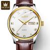 Relojes de Marca Oulisi para Dropshipping al por Mayor Relojes de Cuarzo Impermeables Relojes de Pareja de Marca de Moda Relojes para Hombre Movimiento Original