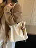 Bolso de moda estilo coreano para mujer, nuevo modelo 2026 para el uso diario, bolso cruzado simple de color sólido, bolso de cadena de gran capacidad, bolso de hombro