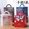 En stock aplicable caja segura para frutas Nochebuena caja para empacar manzanas Caja de regalo de embalaje de manzana navideña se puede configurar
