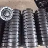 Rolos de transportador de mineração, rolos de amortecimento de borracha, suportes de rolos, especificações completas de rolos de amortecimento de borracha