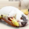 Gato de estimação hortelã peixe 1 gato auto-Oi abafado simulação pelúcia gato resistente a mordidas gatinho brinquedo peixe