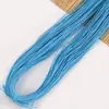 Banda elástica redonda de 0.8-2.0 mm, cordón elástico de látex colorido para joyería, manualidades hechas a mano y pulseras