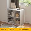 Librero Sala de Estar Estante de Almacenamiento Pequeño Piso Librero Bajo Pata de Madera Maciza Gabinete de Almacenamiento para Dormitorio Gabinete de Almacenamiento Simple para Ventana de Bahía