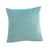 Almofada Decorativa Minimalista para Sofá, Capa de Almofada Lisa, Almofada de Veludo Holandês, Almofada Lombar Estilo Ins com Estampa de Logo, Almofada para Sala de Estar e Cabeceira de Cama