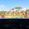 Pequeños Adornos para Coche, Dios de la Riqueza que Trae Fortuna y se Mueve, Lindas Decoraciones para Pantalla de Navegación del Tablero del Coche