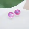 Nueva hemisfera de resina 10 mm plana polvo de oro efecto cielo estrellado material diy hecho a mano accesorios para joyería venta al por mayor