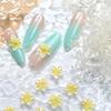 Itutu verano refrescante nuevo lindo flor de huevo relieve calcomanías para arte de uñas flor de menta flor de cinco pétalos tridimensional 355