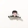Presilha de Cabelo Pequena Modelo Novo Transfronteiriço 4cm, Presilha de Cabelo Elegante Pequena Estilo Chanel para Mulheres, Mini Presilha de Cabelo Estilo Ins, Mini Presilha de Garra Acessório de Cabelo