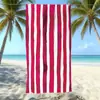 Toalha de Praia de Microfibra Transfronteiriça Feita Sob Medida, Extra Grande, Super Absorvente, Secagem Rápida, Toalha de Banho de Veludo Dupla Face, Toalha de Exportação Feita Sob Medida