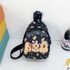 Bolsa Infantil Fofa de Desenho Animado Bolsa da Moda de Celebridade da Internet para Menino Bolsa de Peito Jardim de Infância Menininha Saindo Bolsa Transversal