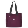 Bolsa de Mão Fashionável de Grande Capacidade para Revenda Bolsa Tote de Tecido Oxford Logotipo Personalizado Bolsa para Mãe Bolsa Feminina Bolsa de Ombro de Nylon