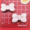 Emulación color brillante lazo lazo nudo resina accesorios DIY tocado pinza para el cabello carcasa de teléfono móvil joyería parche para taza