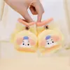 Guantes de Invierno para Niños Sin Dedos Bebé Lindo Dibujo Animado Cachorro Tapa Plegable Niños Calientes de Medio Dedo Niñas Escribir Cinco Dedos