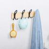 Gancho para Montar en la Pared, Gancho para Abrigos de Madera Natural, Perchero de Madera Maciza para Montar en la Pared, Gancho para Puerta de Entrada, Perchero para Pasillo, Dormitorio