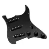 Accesorios para Guitarra Eléctrica ST Panel Único Simple Guitarra Eléctrica Protector con Ensamblaje de Línea de Pastilla Juego Completo