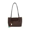 Bolso casual de gran capacidad para debajo del brazo para mujer, nuevo bolso de hombro simple de moda 2026, bolso de mano diario para el trabajo y los desplazamientos