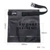 Bolsa de Cintura Negra de PU de un Solo Lado al por Mayor en Stock para Maquilladores y Equipos de Maquillaje, Bolsa Portátil Cruzada para Almacenamiento de Brochas de Maquillaje