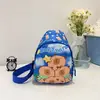 Nova Bolsa Infantil Desenho Animado Fofa Bolsa de Ombro Transversal Bolsa de Peito para Jardim de Infância Bebê Menina Pequena Princesa Carteira de Moedas