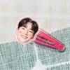 Pinza para el pelo de acrílico bb accesorios para el cabello tocado concierto alrededor de estrellas en Liu Xianhua