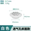 Agujero de Ventilación de Acero Inoxidable Disipación de Calor Respiradero de Gases de Escape Cubierta Decorativa para Gabinete Zapatero Malla de Ventilación Redonda Venta al por Mayor