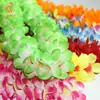 Fiesta Kaifeng 80 piezas flor cifrado engrosado collar hawaiano anillo para la cabeza pulsera juego de cuatro piezas actuación en escenario disfraz