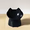 Comedero para Gatos con Patas Altas para Proteger la Columna Cervical, Gran Capacidad, Boca Inclinada, Utensilio de Alimentación para Gatos y Perros, Protección del Cuello, Tazón de Plástico Antiderrames