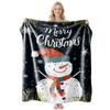 Manta de Franela Temática Navideña Transfronteriza Manta para Siesta Fabricante 231 Modelos en Stock Soporte para Personalización Según Dibujos