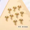 Celebridad de Internet Arte de Uñas Moño 3D Metal Rhinestone para Uñas Decoraciones Aleación Rhinestone Mariposa Decoración con Brillo Accesorios para Uñas