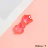 Acessórios de Resina Coloridos Translúcidos Luminosos em Forma de Estrela de Cinco Pontas para DIY com Cola de Creme, Capa de Celular, Fivela de Sapato, Acessórios de Cabelo