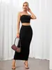 Em Estoque Primavera e Verão Amazon Aliexpress Tk Transfronteiriça Sexy e Charmosa Slim-Fit Saia Feminina de Cor Sólida