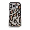Funda de Teléfono con Estampado de Leopardo Color Café de Comercio Exterior Adecuada para iPhone 17, Sensación de Alta Gama, Funda de Teléfono Engrosada Anti-Caídas para Apple 16/15