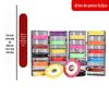 Colorido silicone eixo principal 6 eixo 8 eixo linha de pesca bandeja de armazenamento pesca ao ar livre portátil enrolamento eixo suprimentos de equipamentos de pesca