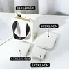 Caja de almacenamiento de joyería transfronteriza de Amazon, 1.6 cm de alto, con tapa y base, adecuada para anillos, collares, pendientes y pulseras; caja de embalaje para joyería