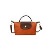 Nova Bolsa de Maquiagem Dumpling Leve Fashionável Simples Bolsa Feminina Design de Nicho Casual Versátil Bolsa de Ombro Único Transversal
