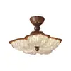 Lámpara de techo LED vintage estilo francés para protección ocular para dormitorio, comedor, estudio, accesorio de iluminación de ambiente de lujo de alta gama cielo estrellado e iluminación de montaña