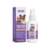 YEGBONG Spray repelente de insectos externo para mascotas. Limpia suavemente ácaros y pulgas en mascotas. Spray repelente de insectos para el pelaje de gatos y perros.