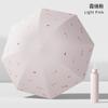 Original 70% de descuento Sombrilla Plegable para Exteriores Protección UV para Mujer Sencilla Floral Paraguas de Vinilo Engrosado para Uso Tanto Soleado como Lluvioso