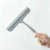 Herramienta de Limpieza de Ventanas para el Hogar, Raspador Especial de Vidrio para Limpiar Azulejos de Coche, Limpiador Escobilla de Goma Antideslizante para Vidrio