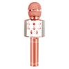 Suministro directo de fábrica transfronterizo WS858 micrófono de condensador K-song para teléfono móvil Bluetooth inalámbrico micrófono de audio set integrado para transmisión en vivo