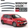 Adecuado para Volkswagen Golf Deflector de Lluvia Vw Golf Sportsvan Deflector de Ventana