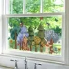 BRUP Floresta de Conto de Fadas Desenho Animado Adesivo de Janela Quarto de Criança Jardim de Infância Reutilizável Adesivo Eletrostático HS-JD5620E