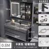 Lavabo integrado nano lavabo lavabo de baño juego de gabinete de baño de madera maciza combinación de gabinete de lavabo de baño