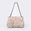 Bolso de Hombro Bordado con Lentejuelas Transfronterizo, Bolso Tejido de Nicho, Bolso para Mujer, Bolso de Paja, Bolso de Axila de Alta Gama de Gran Capacidad