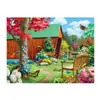 Pintura de diamantes 2021 nuevo infantil pequeño todo recuperación 5d puntos pegar diamante diy punto de cruz paisaje dormitorio completo diamante